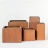 Outdoor Planter Corten Steel Cube -The Palm Centre E 18573 5efdf1ef96e6a