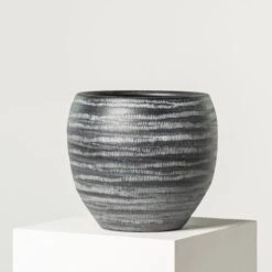 Indoor Pot Koen – Anthracite -The Palm Centre IND KO25 5 scaled 1
