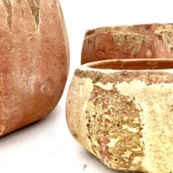 Seres Bowl Antiqued Red Stone Outdoor Pot -The Palm Centre SERB 628b005f968b8