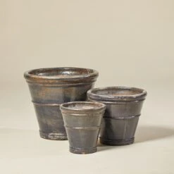 Ringed Camelia Pot – Antique Blue -The Palm Centre TS RCAMB 60efdeaece3db